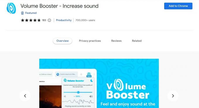 Volume Booster - Zvýšení zvuku | Nejlepší rozšíření zvukového ekvalizéru pro Chrome