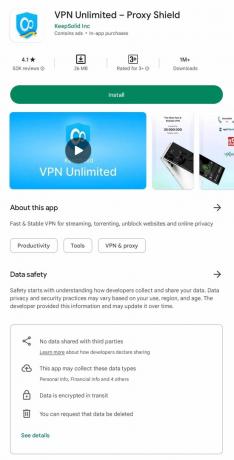 VPN неограничен