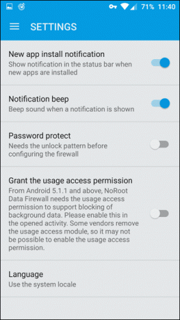 Fără firewall rădăcină 7