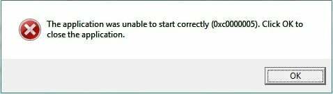 Jak naprawić błąd aplikacji 0xc0000005