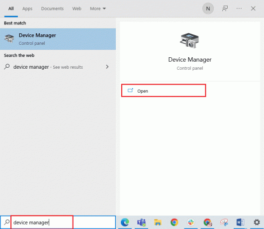 buka Pengelola Perangkat. Perbaiki Masalah Suara PUBG di PC Windows 10