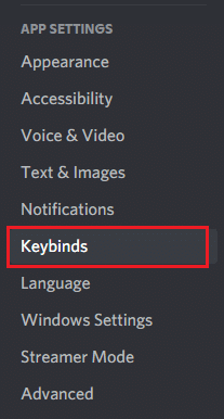 Als u meerdere Push to Talk-bindingen wilt gebruiken, navigeert u opnieuw naar het tabblad Keybinds onder APP-INSTELLINGEN 