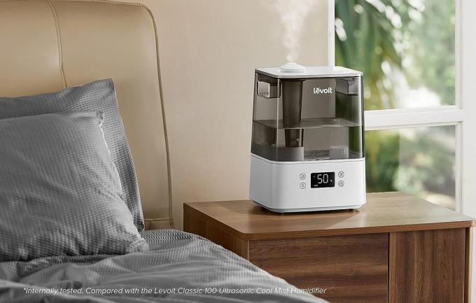 เครื่องทำความชื้นที่ดีที่สุดสำหรับห้องนอนในสหราชอาณาจักร LEVOIT Smart Humidifiers