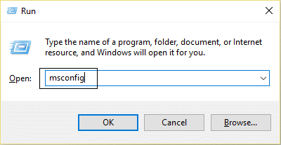 msconfig Utför Clean boot i Windows 10
