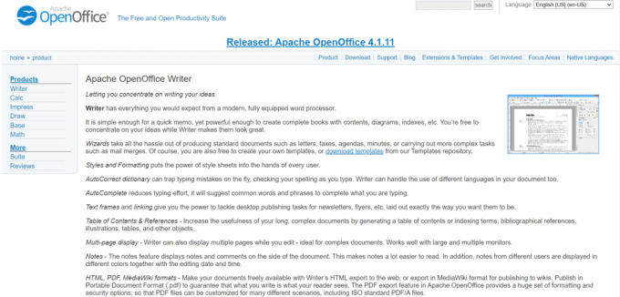 OpenOffice Writer. Parhaat vaihtoehdot Microsoft Wordille