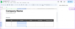 Comment utiliser la validation des données dans Google Sheets