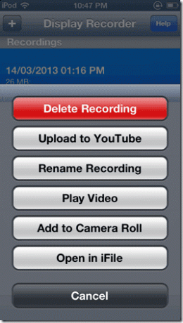 I Os Display Recorder 4