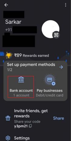 sélectionnez l'option de compte bancaire. Comment effectuer le téléchargement de l'application Google Pay pour iPhone