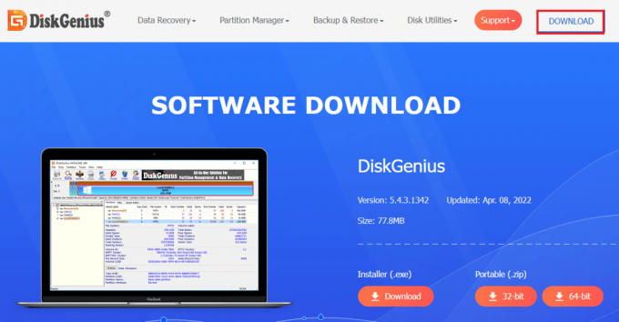 Descargar la edición gratuita de DiskGenius