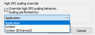 Seleccione Inicio de sesión de Windows o Inicio de la aplicación en el menú desplegable PPP de la aplicación