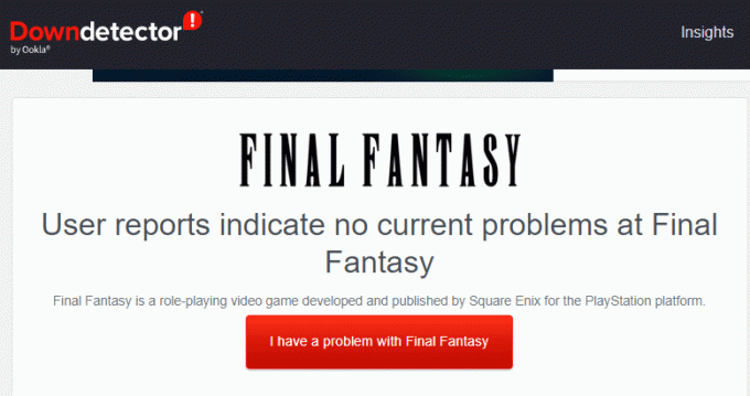 Apmeklējiet oficiālos FFXIV ziņu atjauninājumus vai tiešsaistes platformas, piemēram, Down Detector | Kā labot, ka nevar lejupielādēt ielāpu failus FFXIV
