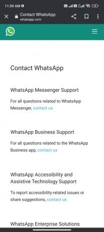 kontakt whatsapp