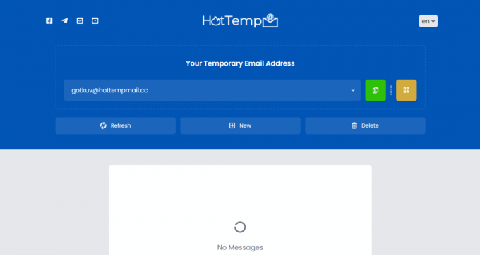 HotTempMail. 22 найкращих генератора підроблених електронних адрес
