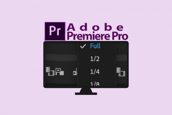 회색으로 표시된 Premiere Pro 재생 해상도를 수정하는 방법