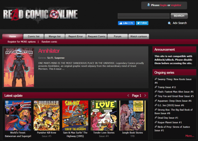 Comic online lesen | Beste Websites, um Comics kostenlos online zu lesen