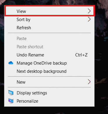 Faceți clic dreapta pe desktop. Faceți clic pe Vizualizare. Cum se creează un desktop minimalist pe Windows 10