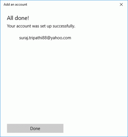 ตั้งค่าบัญชีอีเมล Yahoo ใน Windows 10 Mail App | ตั้งค่าบัญชีอีเมล Yahoo ใน Windows 10 Mail App