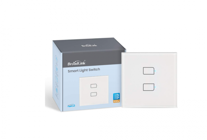 Выключатель настенного светильника BroadLink Smart Touch