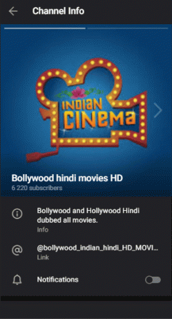 قناة Bollywood Hindi Movies Telegram
