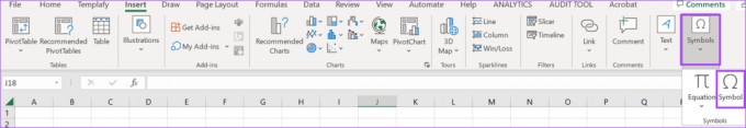 como adicionar marcadores no Excel 2