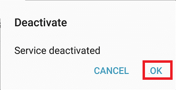deactivate-bsnl-buzz κάντε κλικ στο OK