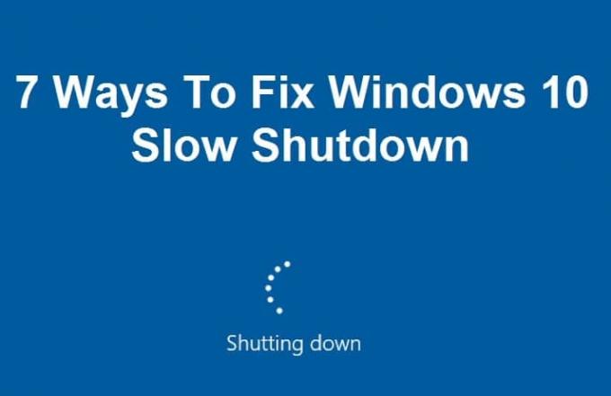 7 moduri de a remedia închiderea lentă a Windows 10