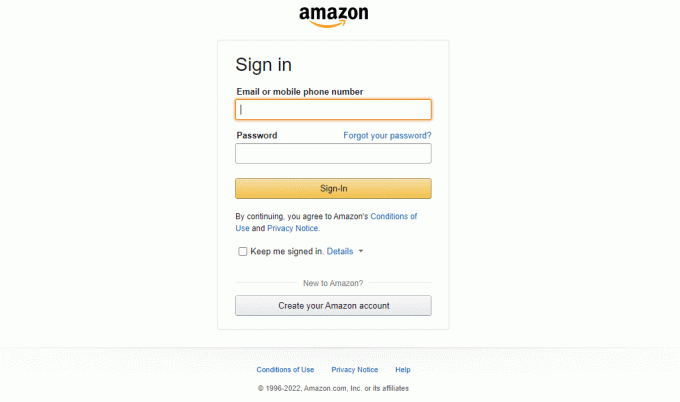 Amazon prisijungimo puslapis. Kaip atšaukti „Paramount Plus Amazon Prime“.