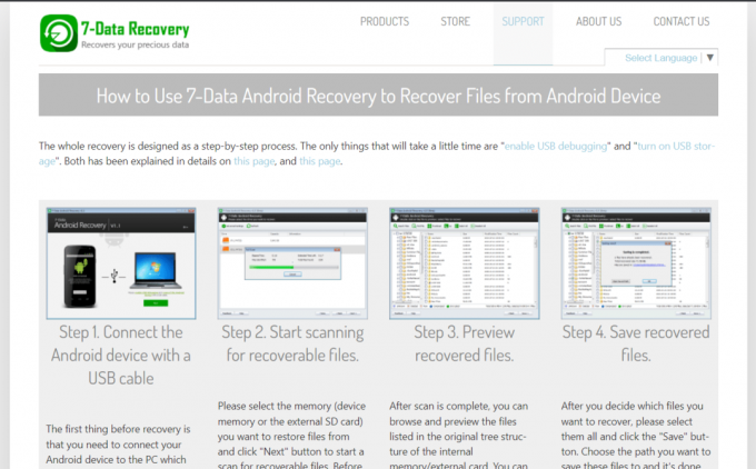 7-Obnova dát systému Android
