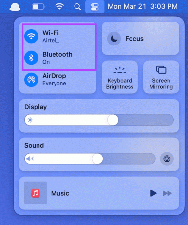 5. Aktivera Bluetooth och WI-FI på Mac