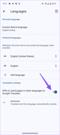 Google Translate ยังคงเด้งขึ้นมาในแอพ 9