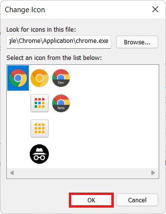 Vaihda kuvakeikkuna. Tyhjien kuvakkeiden korjaaminen Windows 11:ssä