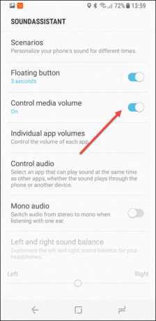 Setări audio ascunse pentru Galaxy S8 1