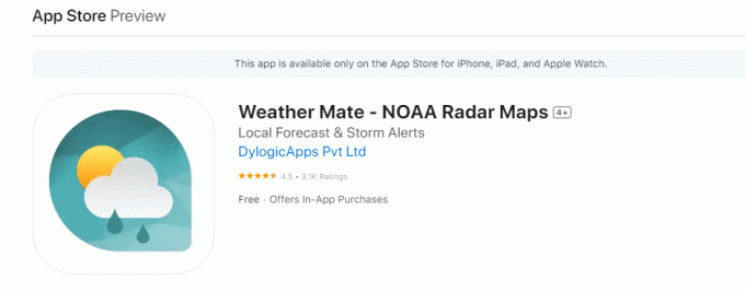 Weather Mate- Hărți radar NOAA 