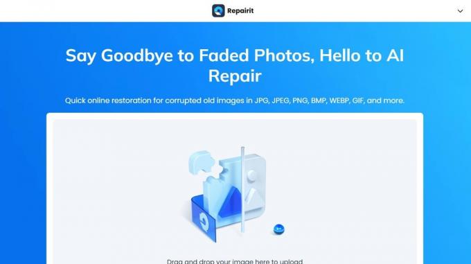Wondershare Repairit-Website | Beste Software zum Wiederherstellen alter Fotos