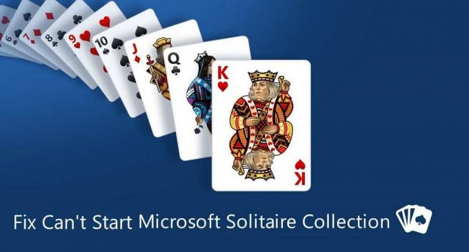 A correção não é possível iniciar a coleção do Microsoft Solitaire
