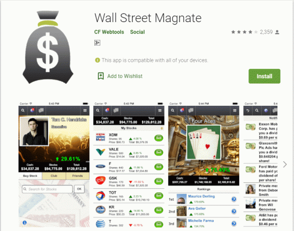 Magnet de pe Wall Street