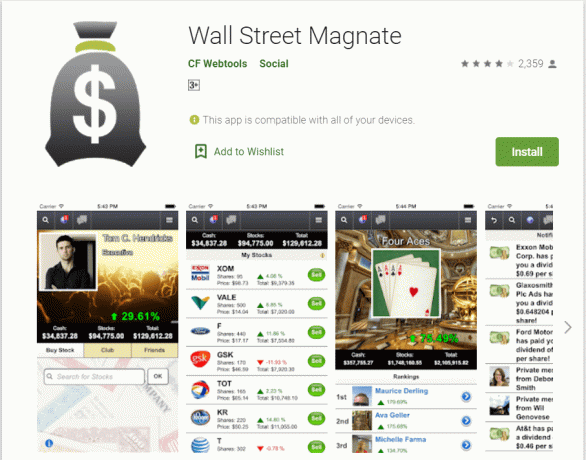 Wall Street Magnette