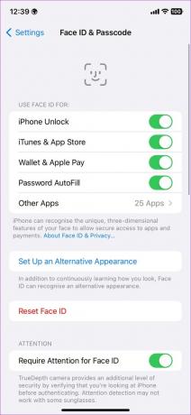 activați Face ID pe iPhone