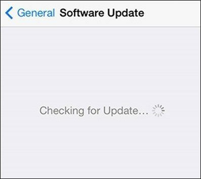 Iphone sucht nach Updates