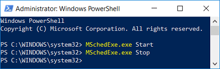 הפעל ידנית תחזוקה אוטומטית באמצעות PowerShell | הפעל ידנית את התחזוקה האוטומטית ב-Windows 10