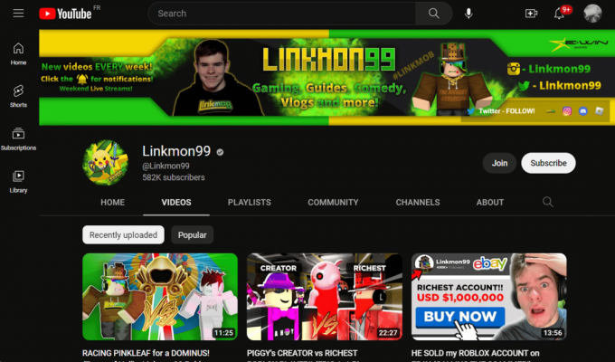 linkmon99 YouTube-Kanal