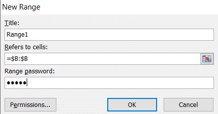 Wpisz hasło w polu Hasło i kliknij OK. | Jak zablokować lub odblokować komórki w programie Excel?