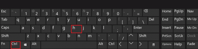 กด Ctrl + H