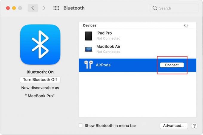Airpods mit Macbook verbinden