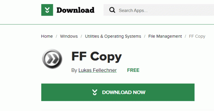 FF Copy 다운로드 페이지