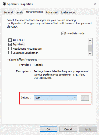 Windows 10에서 헤드폰 및 스피커의 베이스를 높이는 방법