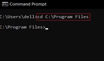W CMD wpisz cd skopiowaną ścieżkę i naciśnij Enter. Jak zmienić katalog w CMD Windows 10