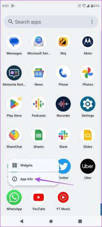 інформація про додаток whatsapp android