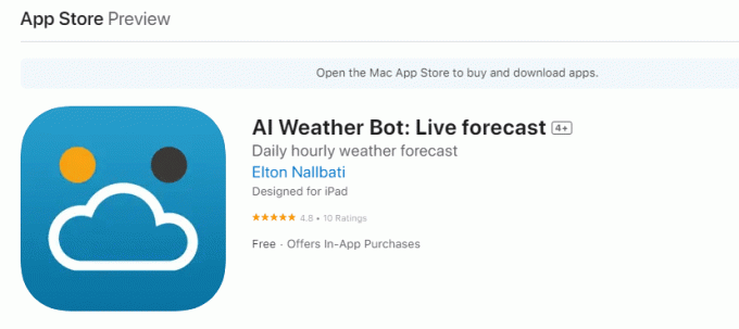 AI Weather Bot: prognoză live 