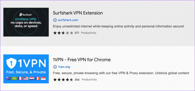 Google Chrome ei toimi VPN 3:n kanssa